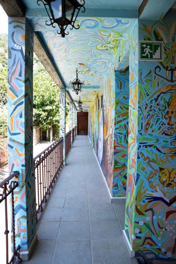 Hotel Hacienda Ventana Del Cielo تيبوزتلان المظهر الخارجي الصورة