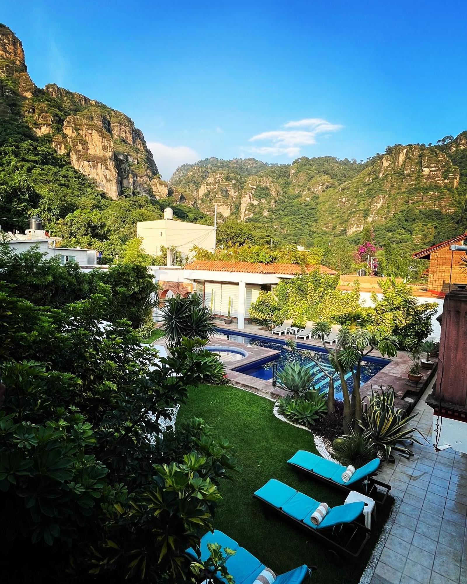 Hotel Hacienda Ventana Del Cielo تيبوزتلان المظهر الخارجي الصورة