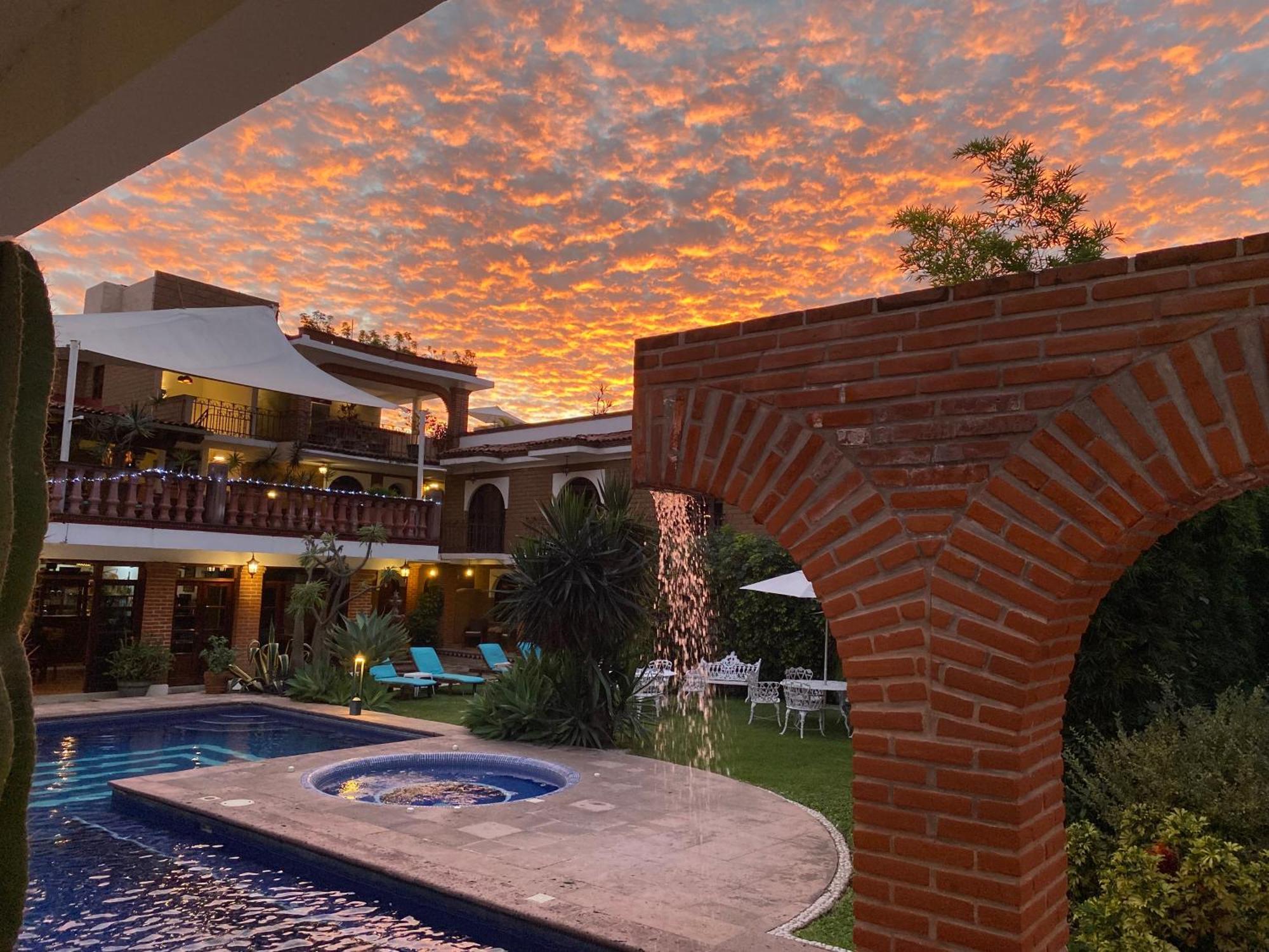 Hotel Hacienda Ventana Del Cielo تيبوزتلان المظهر الخارجي الصورة
