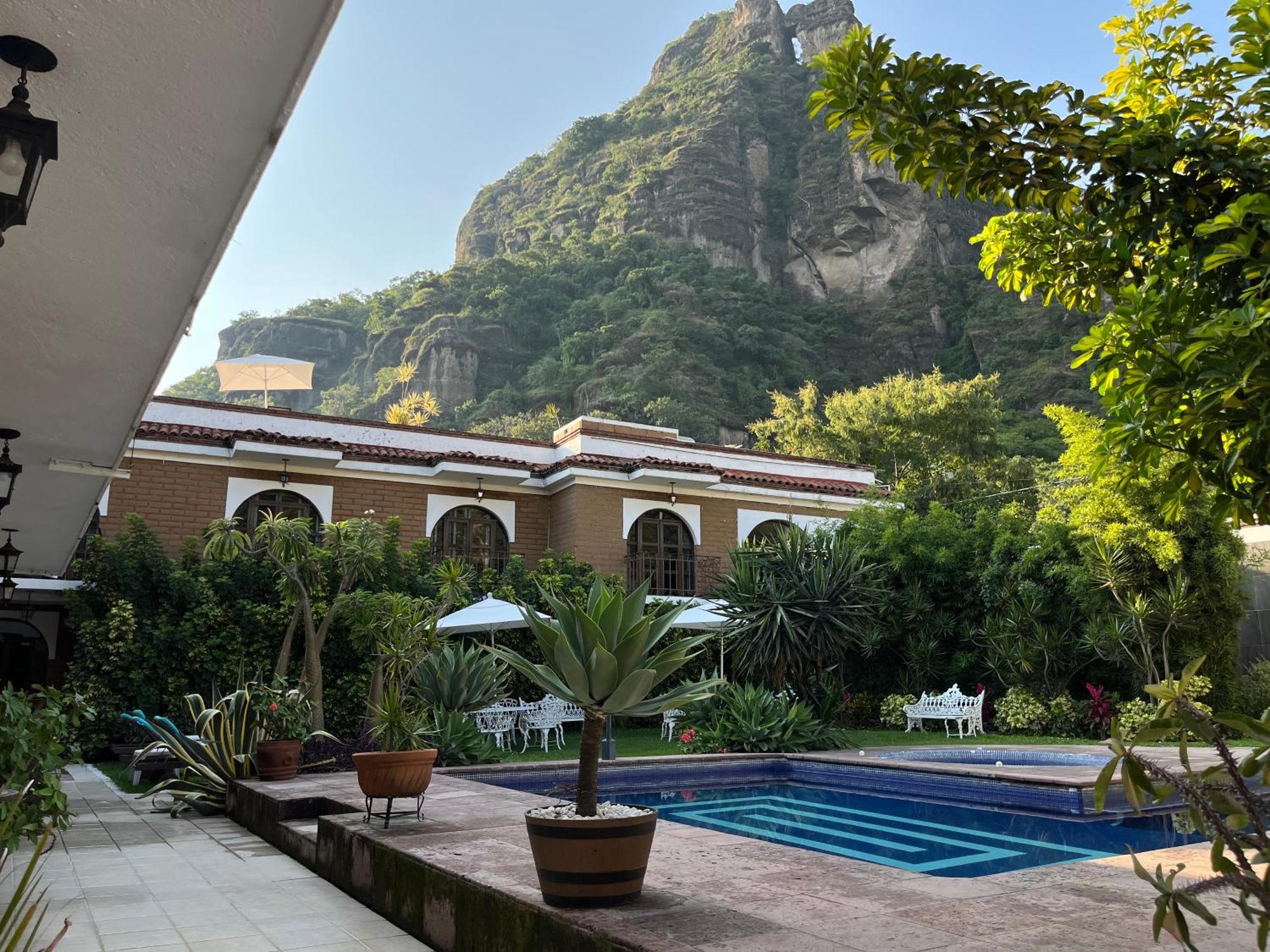 Hotel Hacienda Ventana Del Cielo تيبوزتلان المظهر الخارجي الصورة