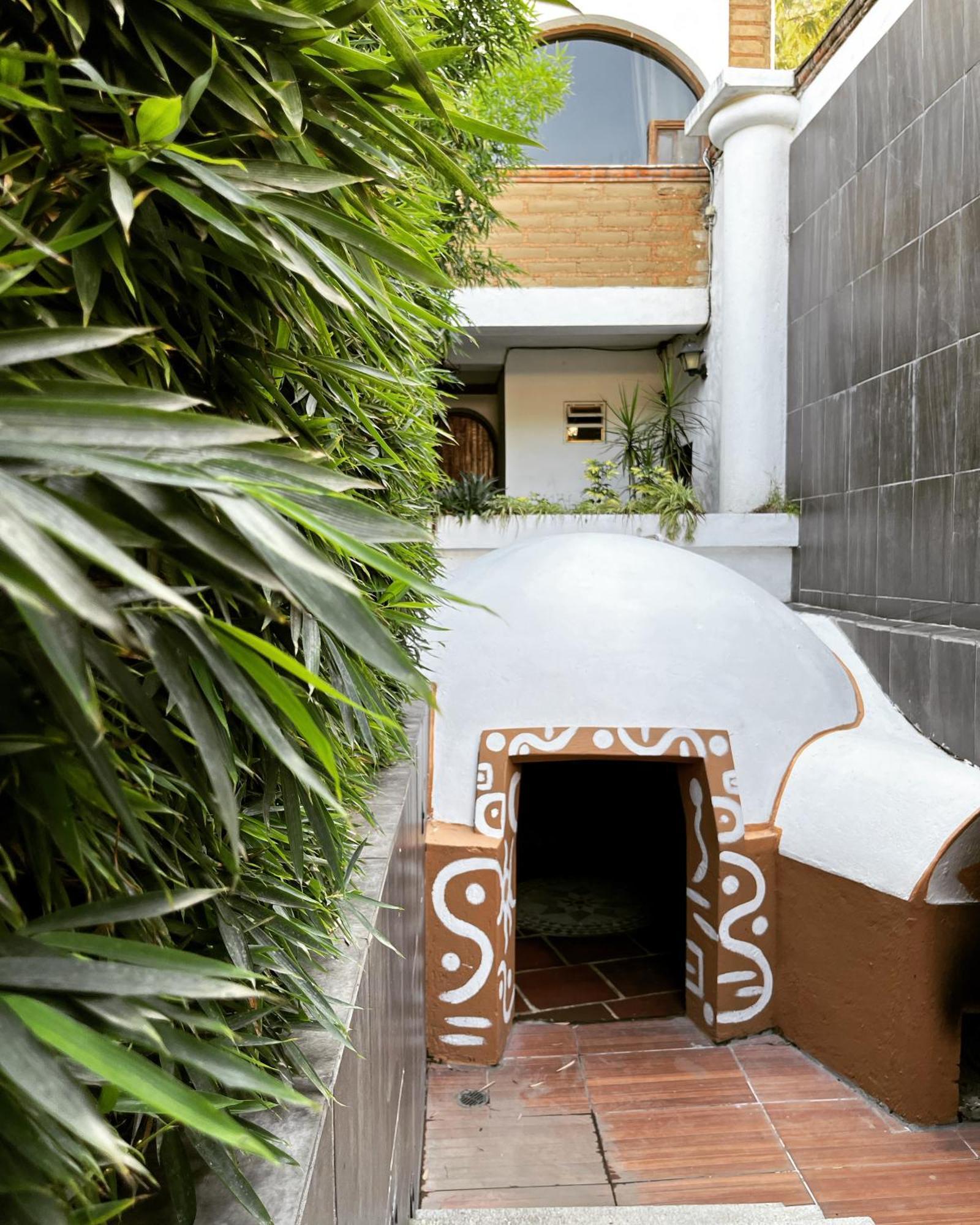 Hotel Hacienda Ventana Del Cielo تيبوزتلان المظهر الخارجي الصورة