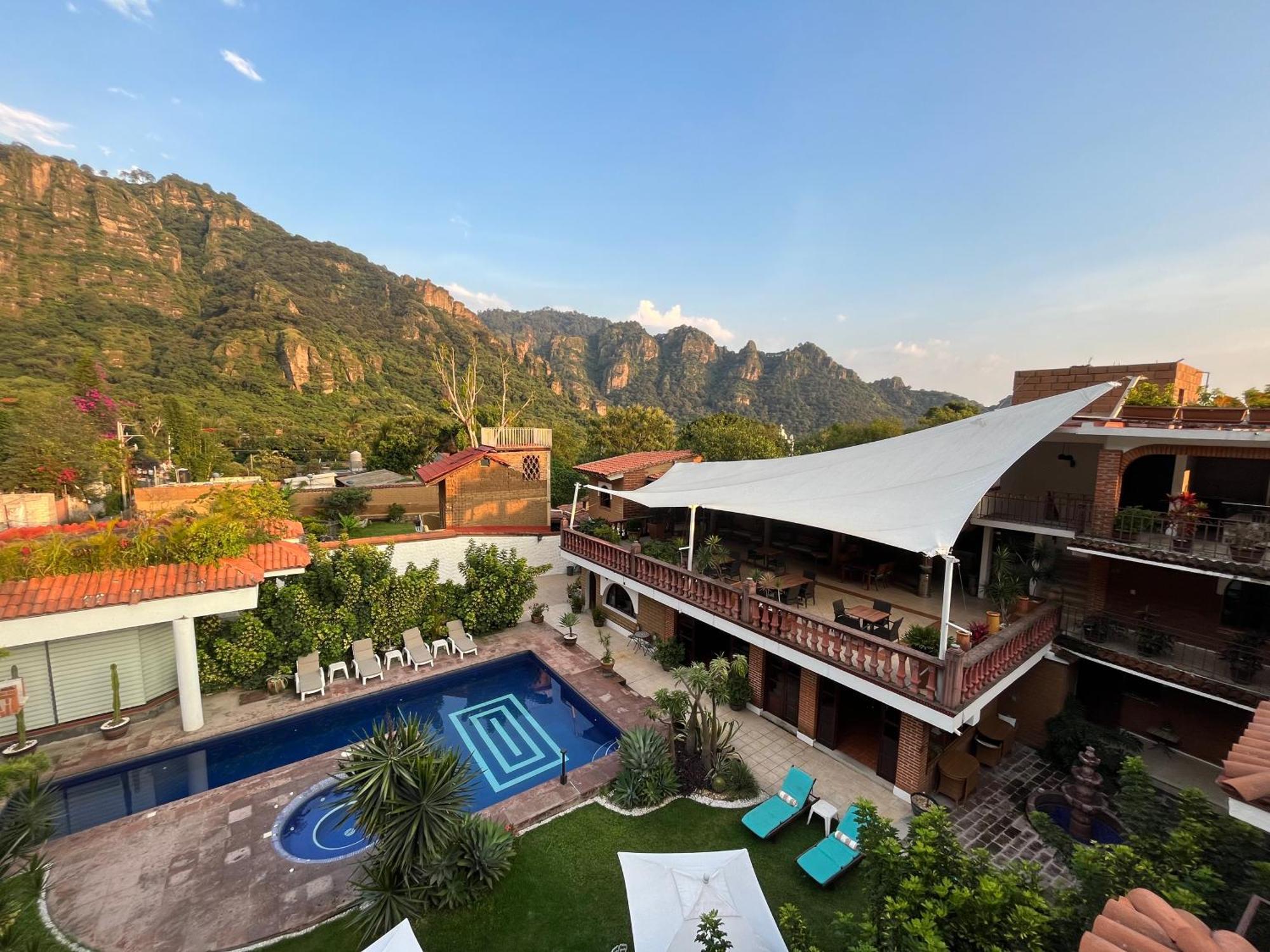 Hotel Hacienda Ventana Del Cielo تيبوزتلان المظهر الخارجي الصورة