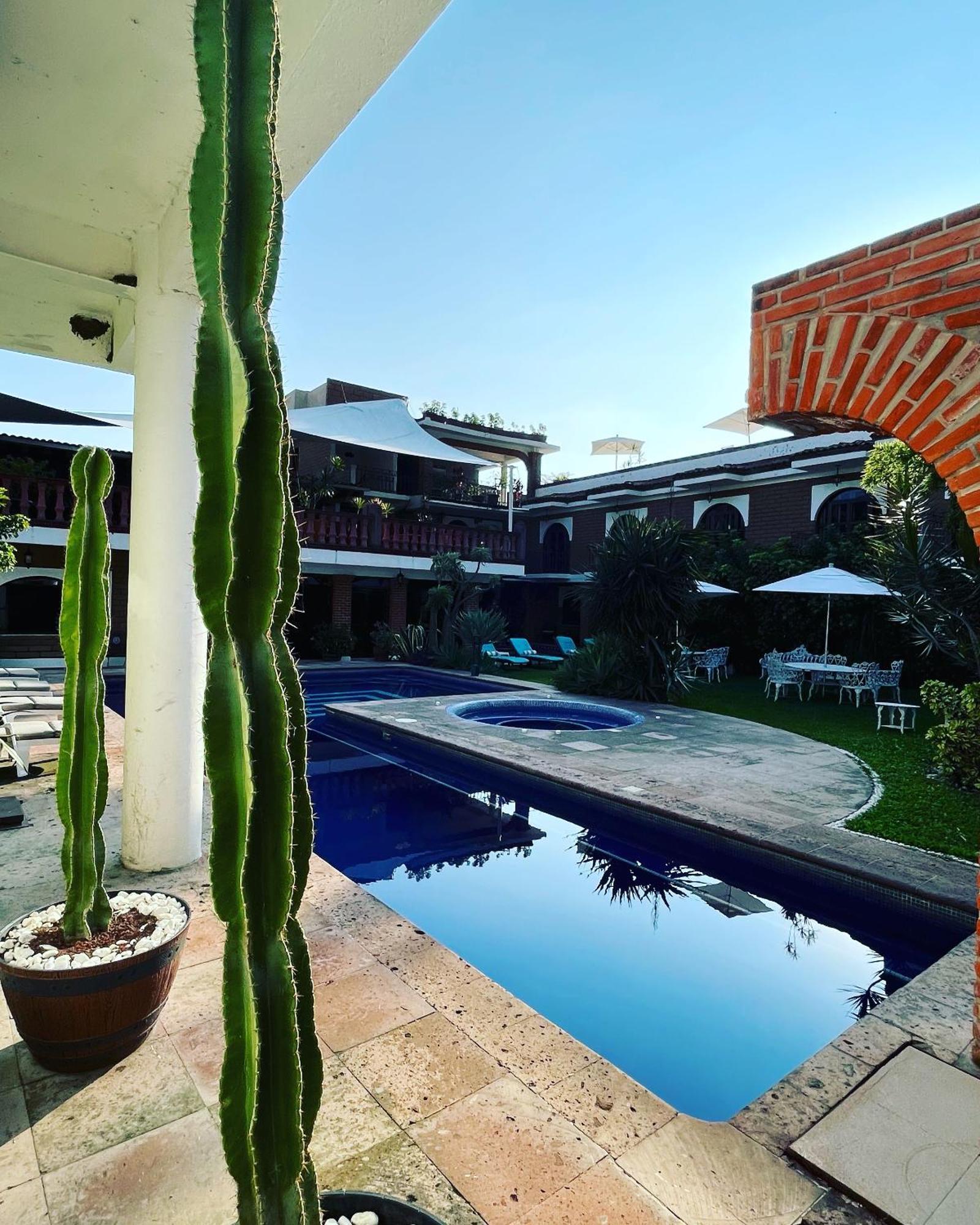 Hotel Hacienda Ventana Del Cielo تيبوزتلان المظهر الخارجي الصورة