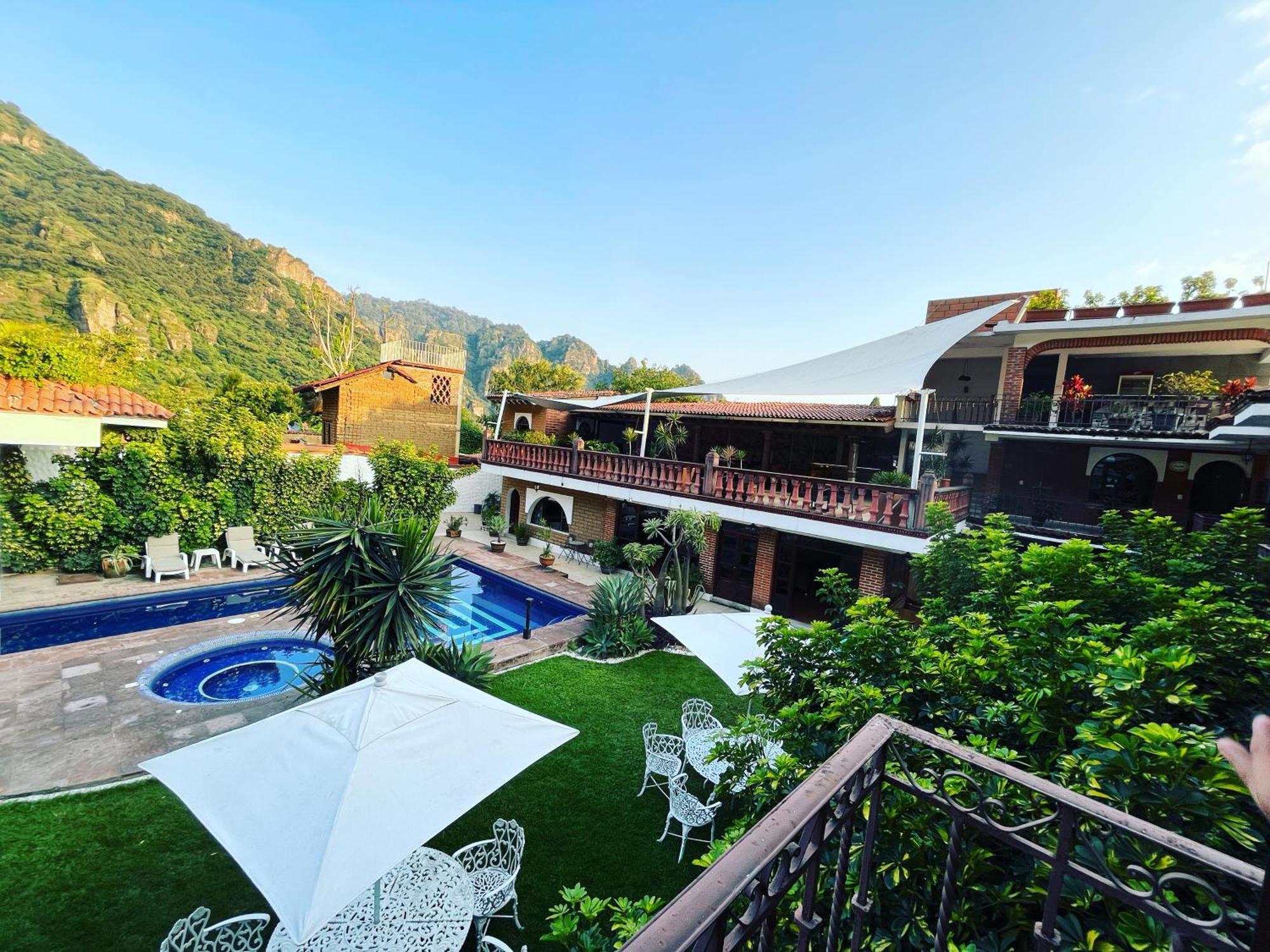 Hotel Hacienda Ventana Del Cielo تيبوزتلان المظهر الخارجي الصورة