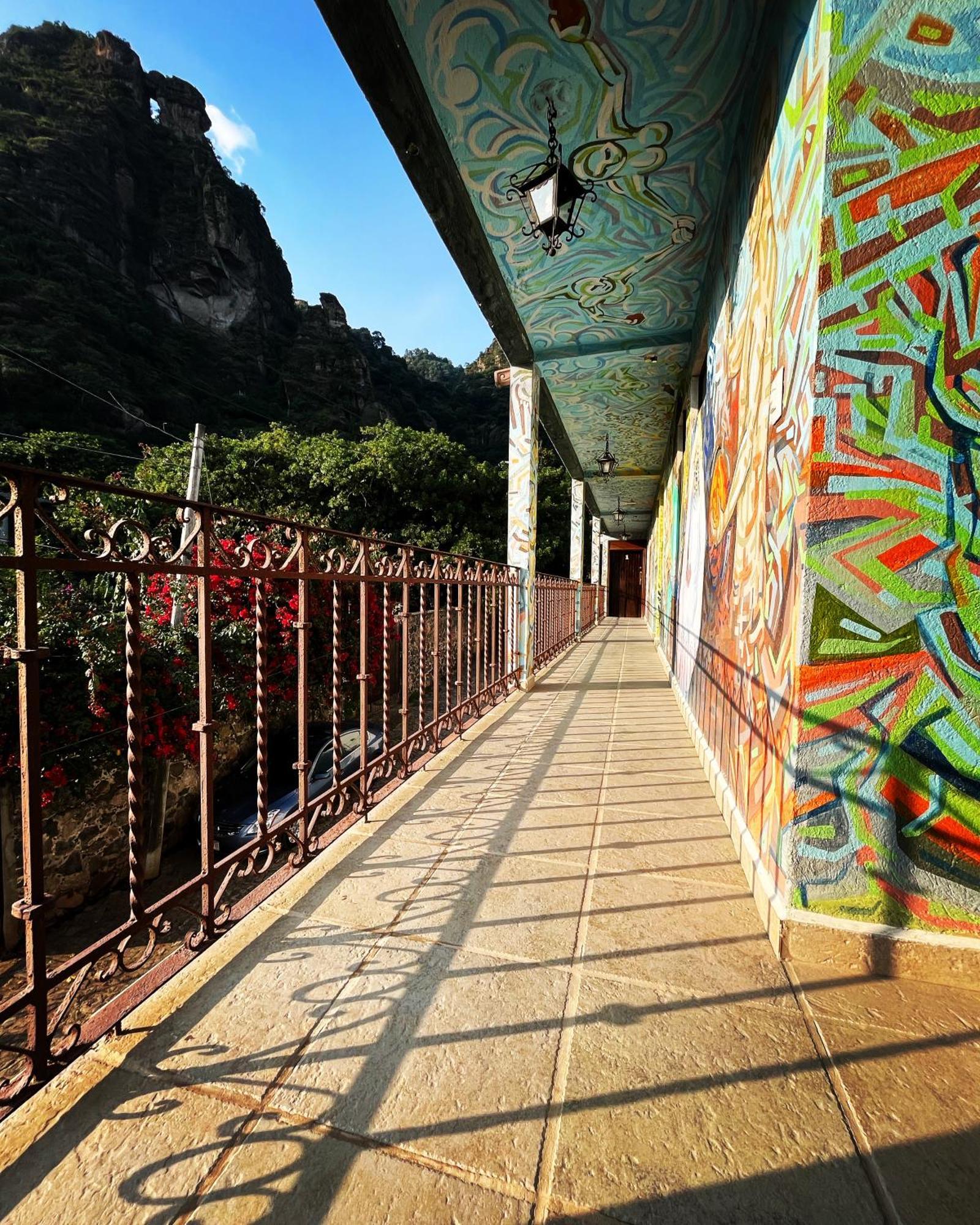 Hotel Hacienda Ventana Del Cielo تيبوزتلان المظهر الخارجي الصورة