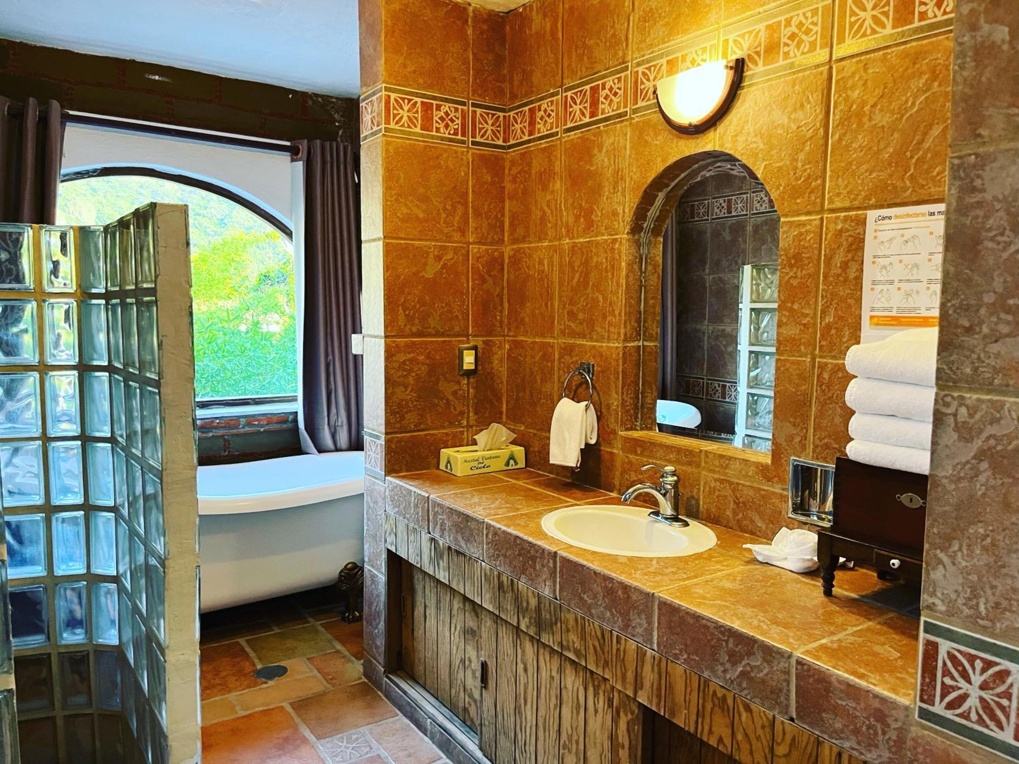 Hotel Hacienda Ventana Del Cielo تيبوزتلان المظهر الخارجي الصورة